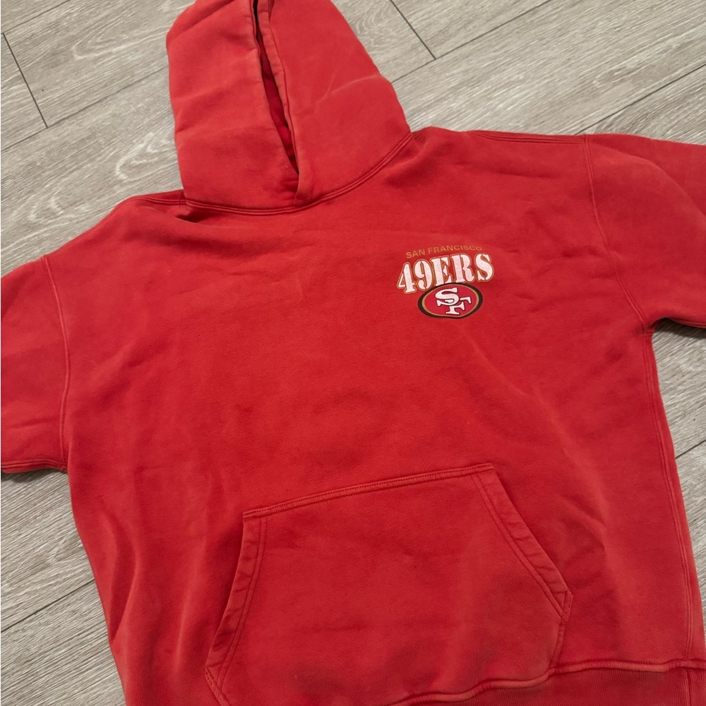 Abercrombie & Fitch Red 49ers Hoodie